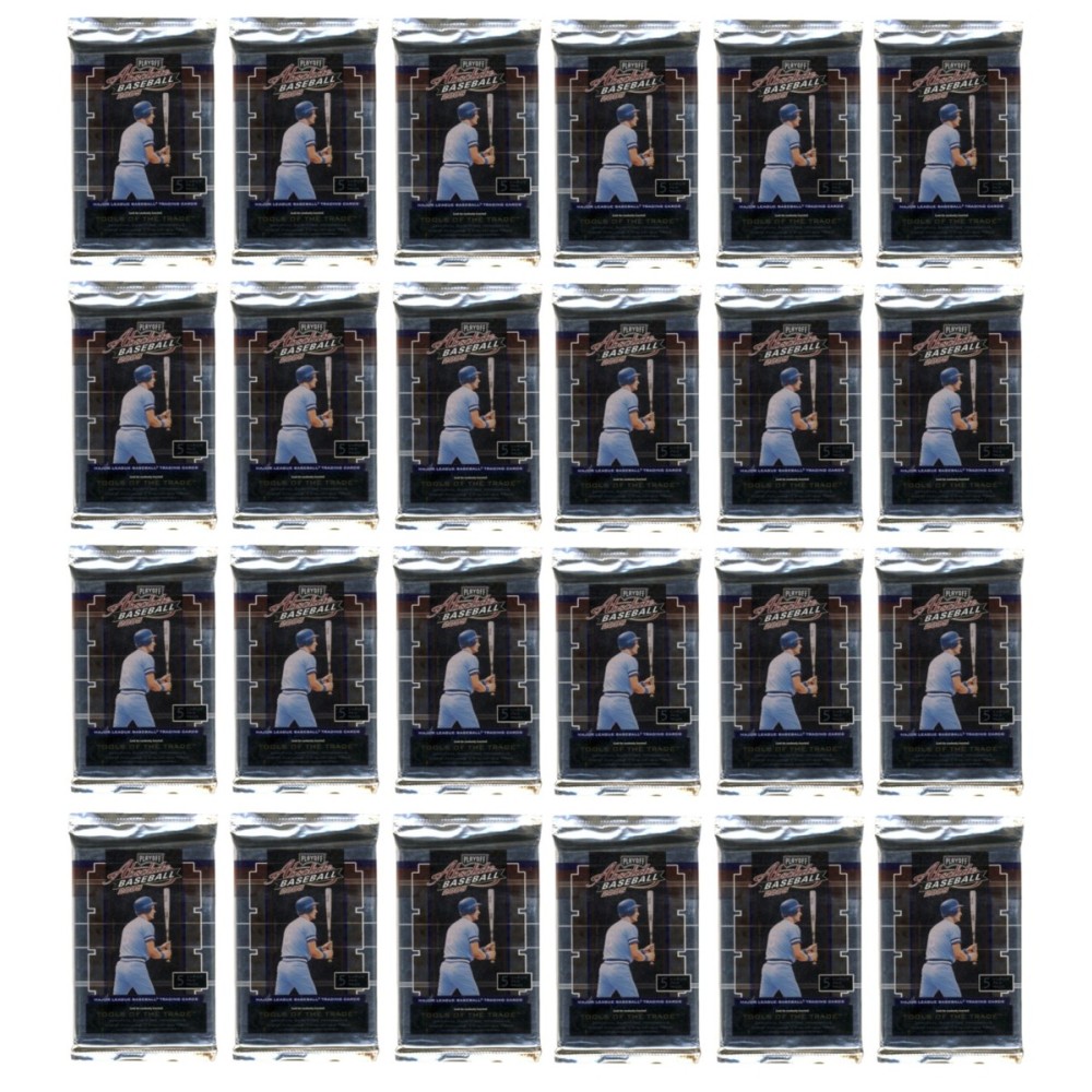 2005 Playoff Absolute Memorabilia Baseball Retail 24Pack Lot Steel