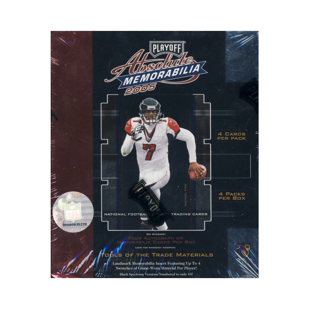 2005 Playoff Absolute Memorabilia Football Hobby Box | Steel City