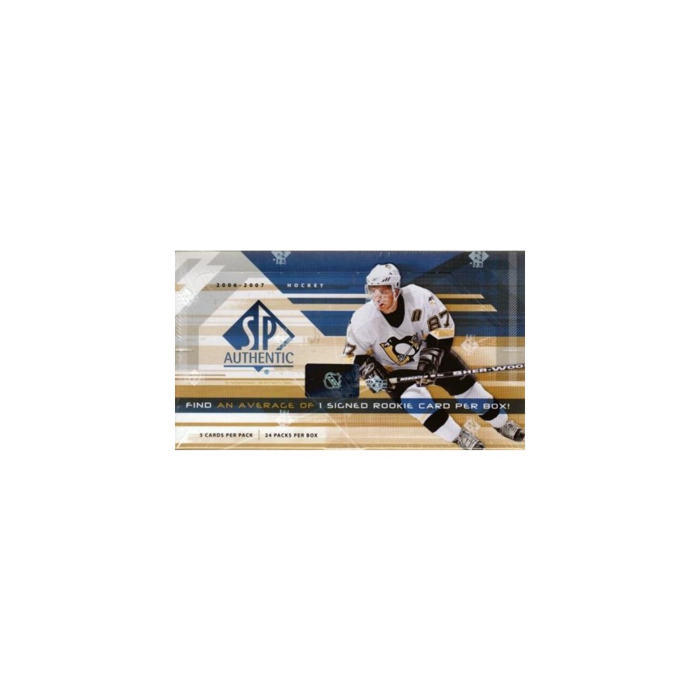 2022-23 Upper Deck SP Authentic Hockey Hobby 16-Box Case