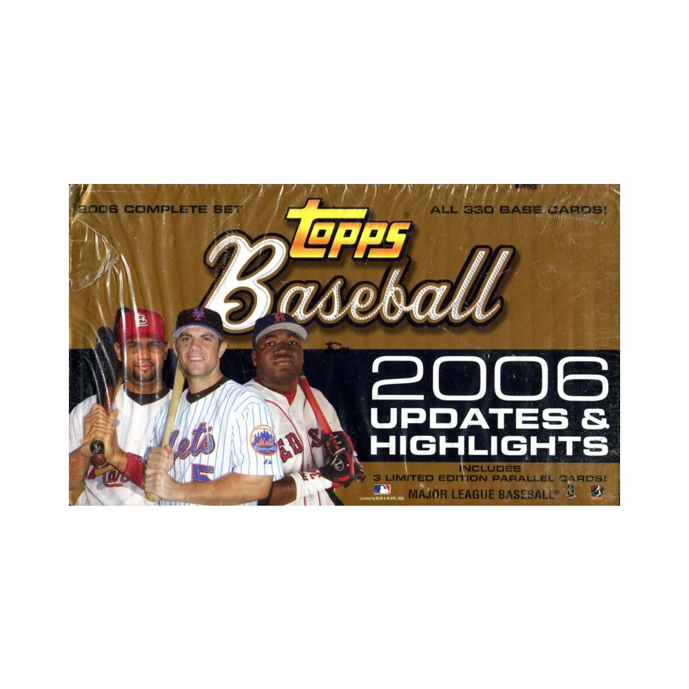 2006 Topps Baseball Updates Highlights Factory Set Steel City Collectibles
