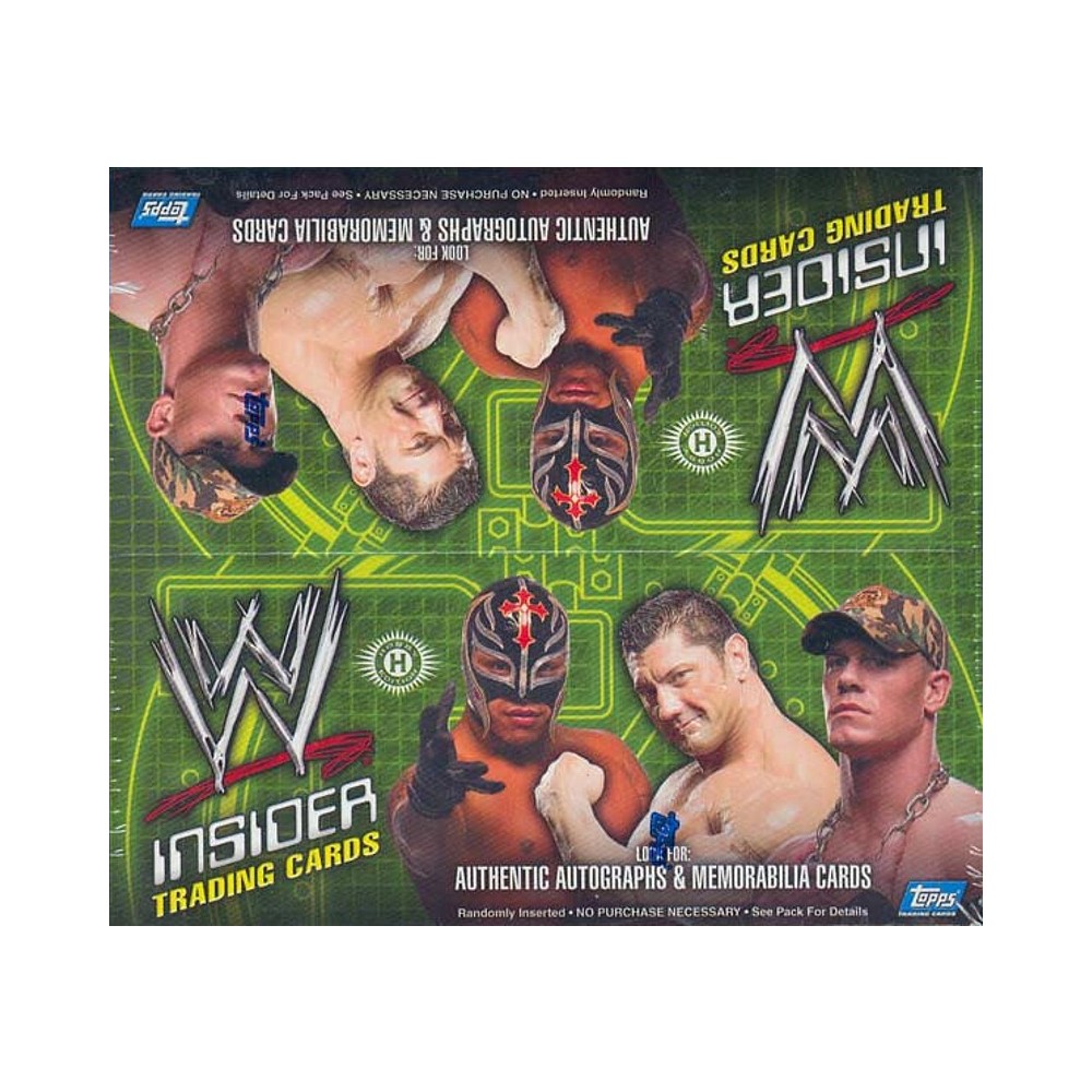 WWE INSIDER COIN singles from Trading Card Boxes U.S retail 2006 Topps UPDATED 