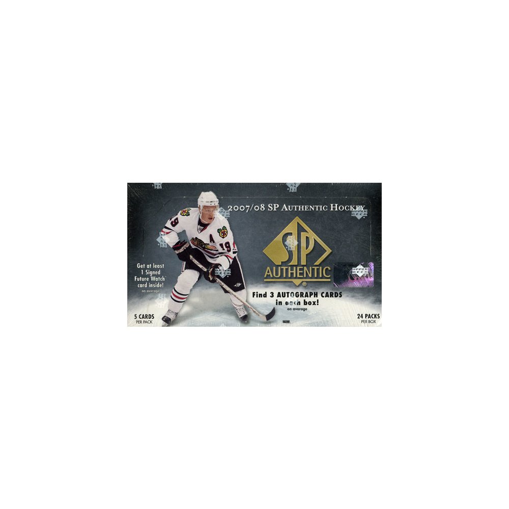 200708 Upper Deck SP Authentic Hockey Hobby Box Steel City Collectibles