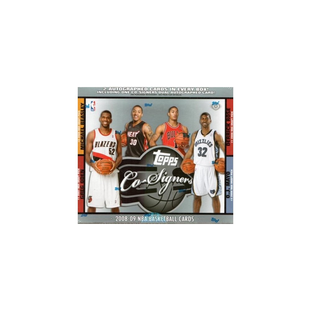 2008-09 Topps Co-Signers Basketball Hobby Box | Steel City