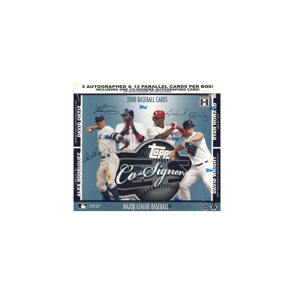 2008 Topps Co-Signers Baseball Hobby Box | Steel City Collectibles