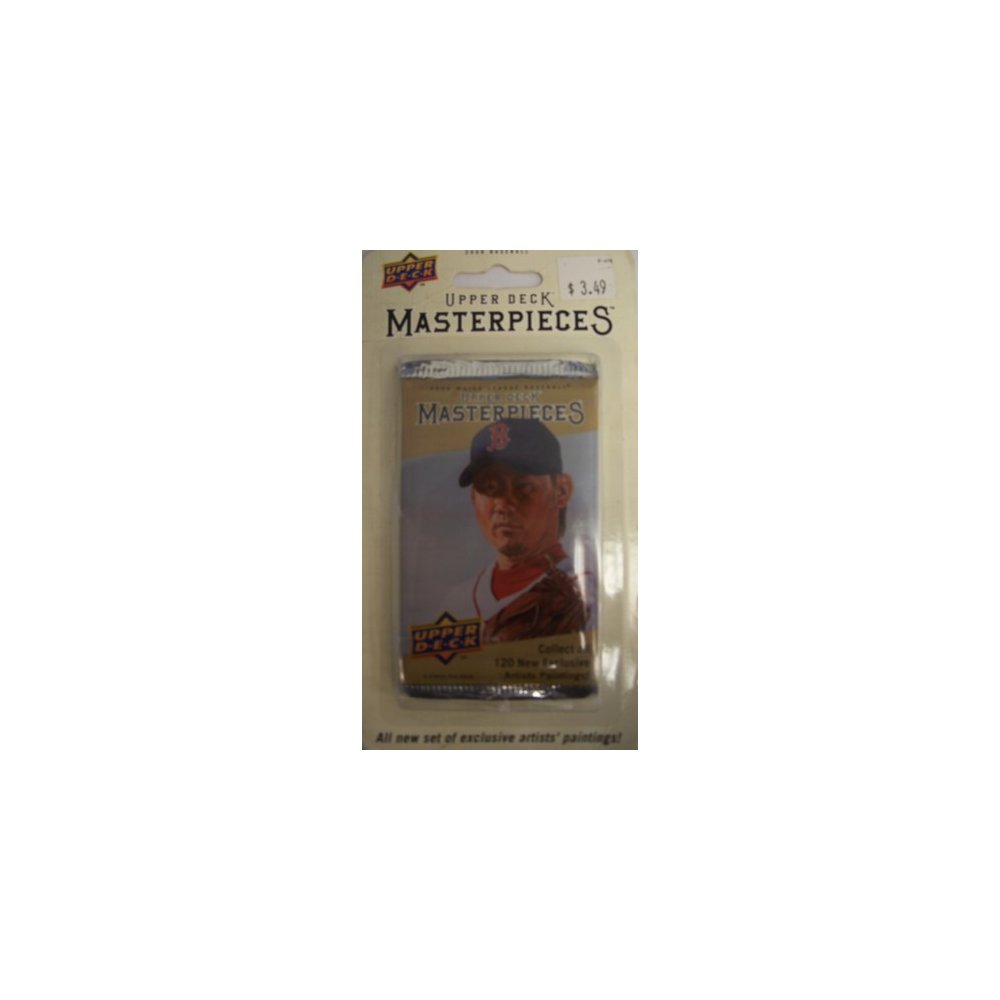 2008 Upper Deck Masterpieces Baseball Blister Pack 10Pack Lot Steel