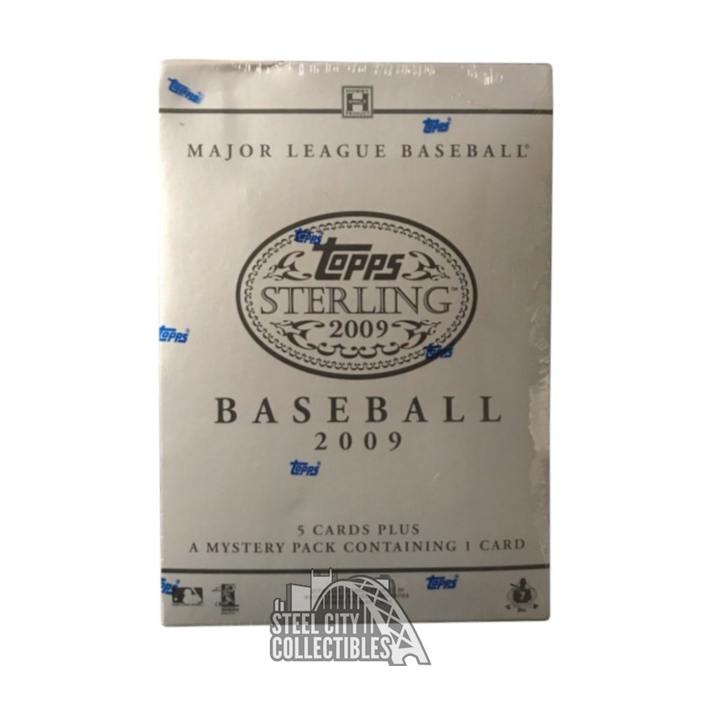 2009 Topps Sterling Baseball Hobby Box Steel City Collectibles