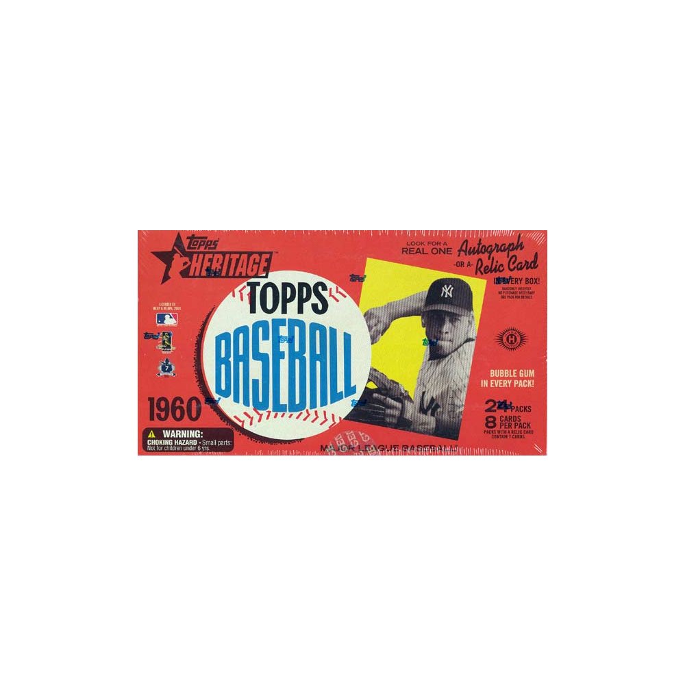 2009 Topps Heritage Baseball Hobby Box Steel City Collectibles