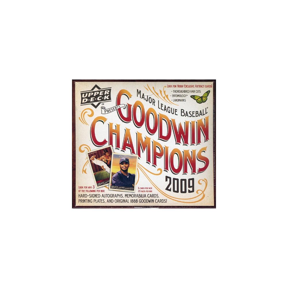 2009 Upper Deck Goodwin Champions Baseball Hobby Box | Steel City