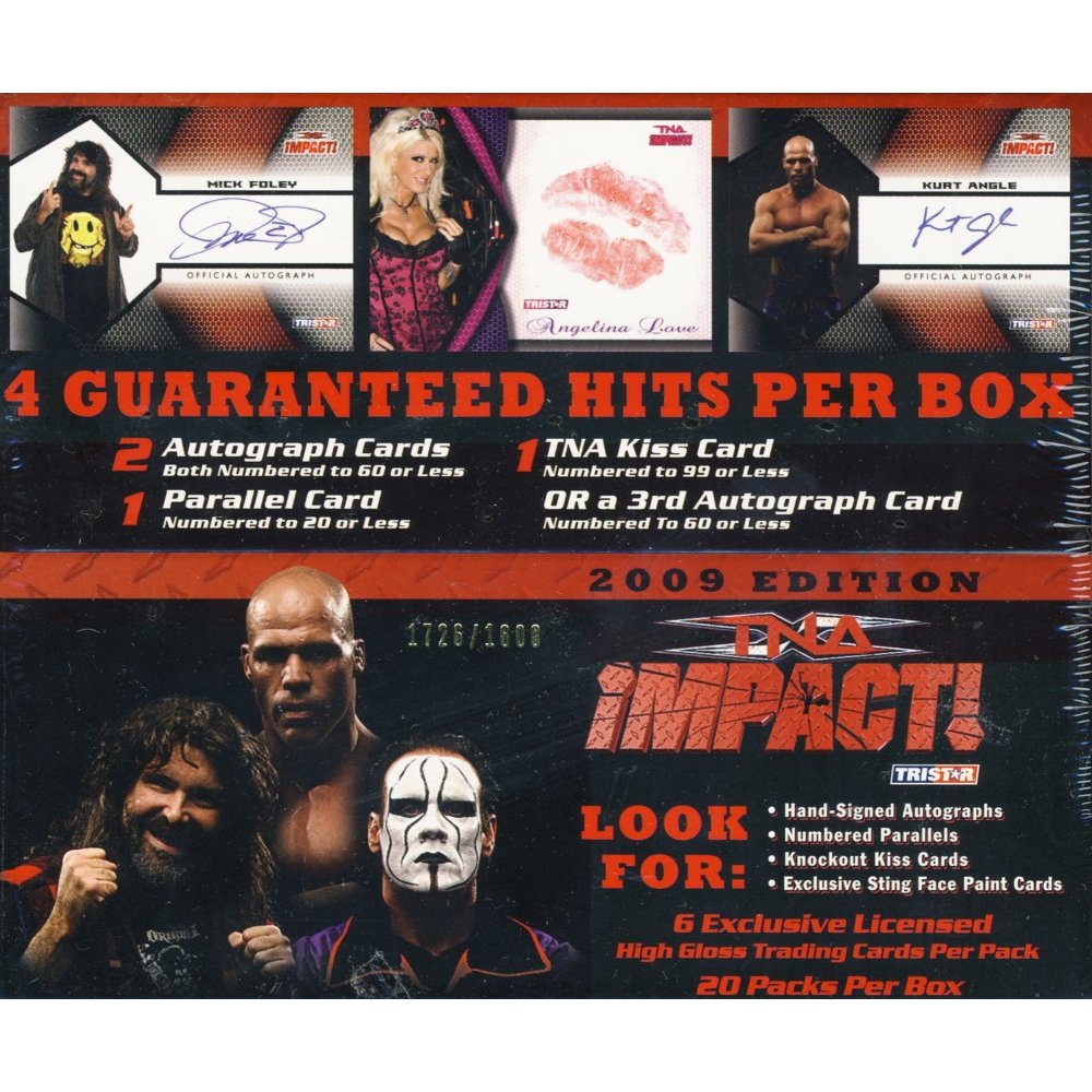 2009 Tristar TNA Impact Wrestling Hobby Box | Steel City Collectibles