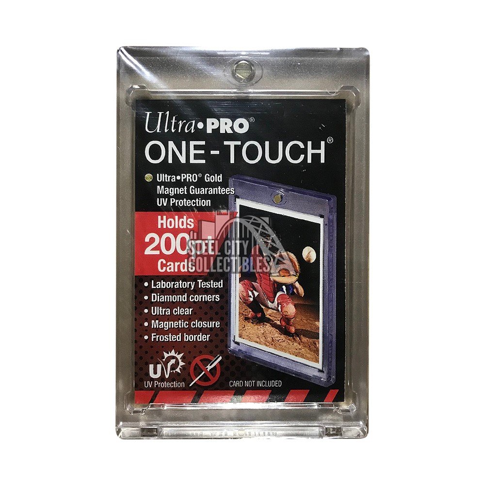 Ultra Pro 200pt One Touch Card Holder Steel City Collectibles