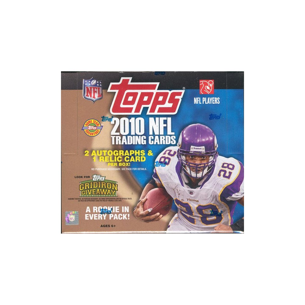 2010 Topps Football HTA Jumbo Box | Steel City Collectibles