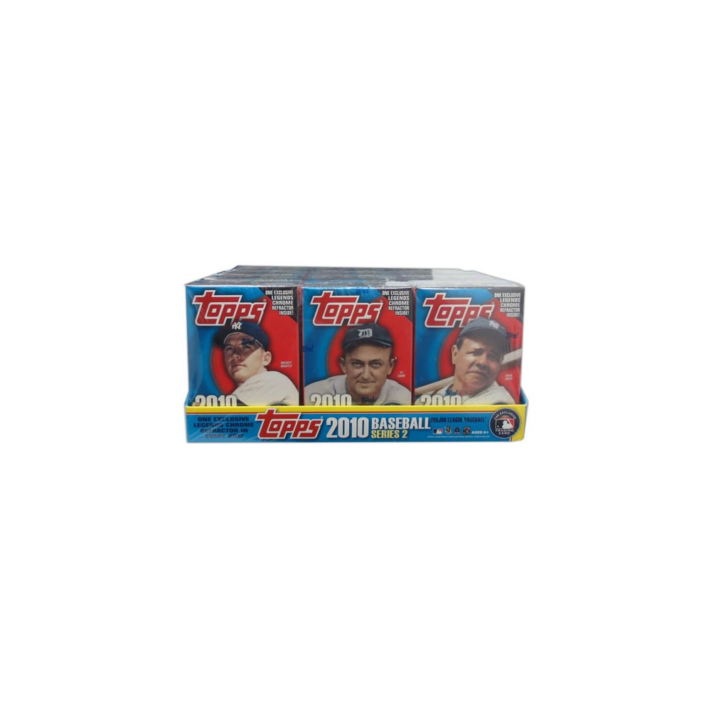 2010 Topps Series 2 Baseball 12ct Cereal Box Display Steel City