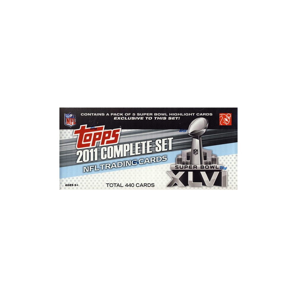 2011 Topps Football Factory Set Super Bowl XLVI Edition | Steel City ...