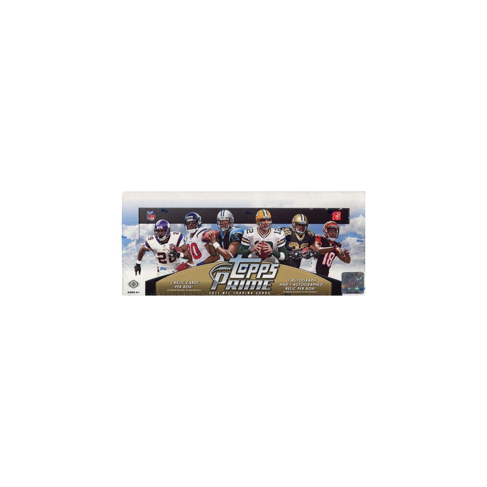 2011 Topps Prime Football Hobby Box | Steel City Collectibles