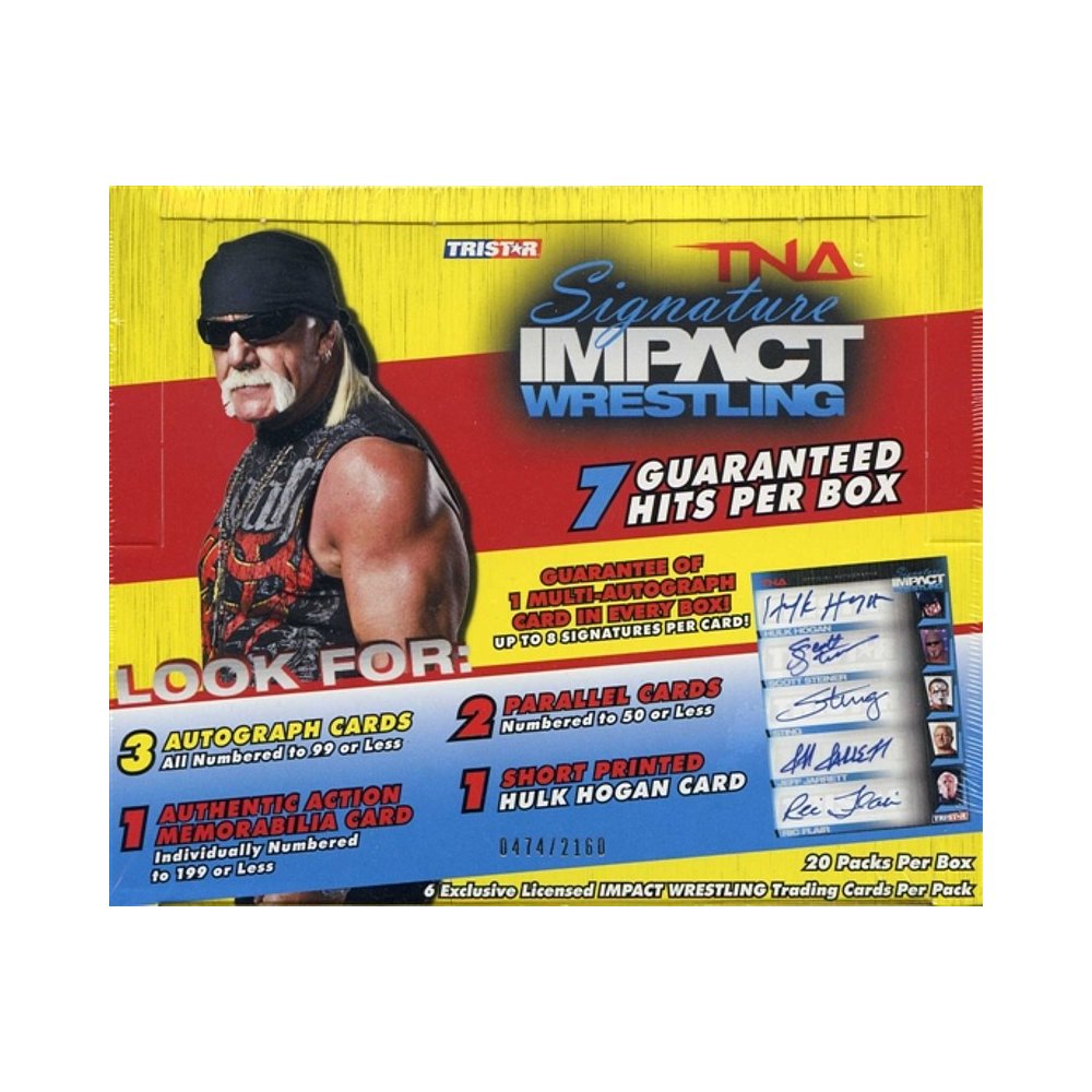 2011 Tristar TNA Signature Wrestling Hobby Box | Steel City