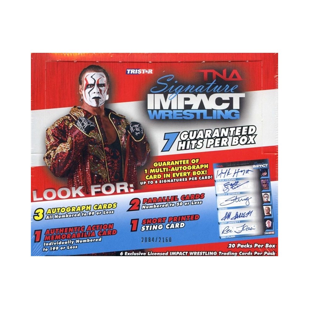 2011 Tristar TNA Signature Wrestling Hobby Box | Steel City