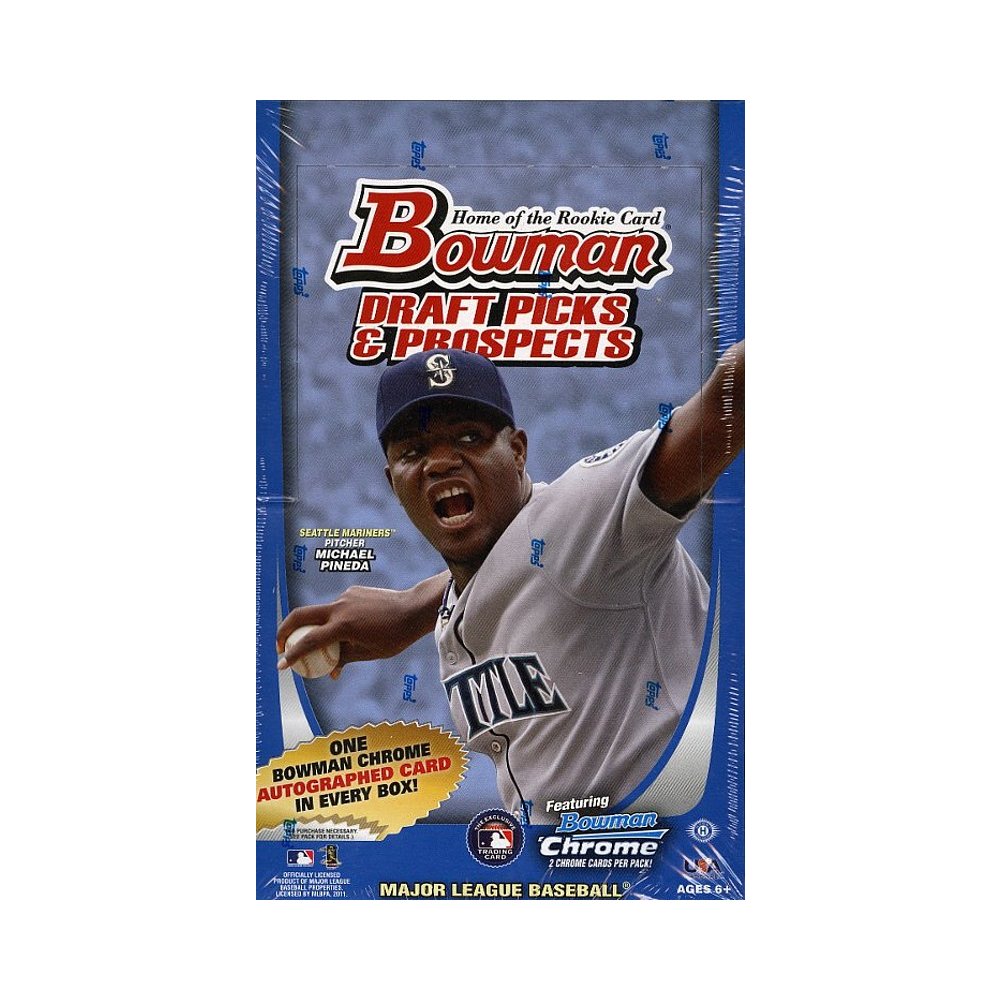 2011 Bowman Draft Picks and Prospects Baseball Hobby Box Steel City