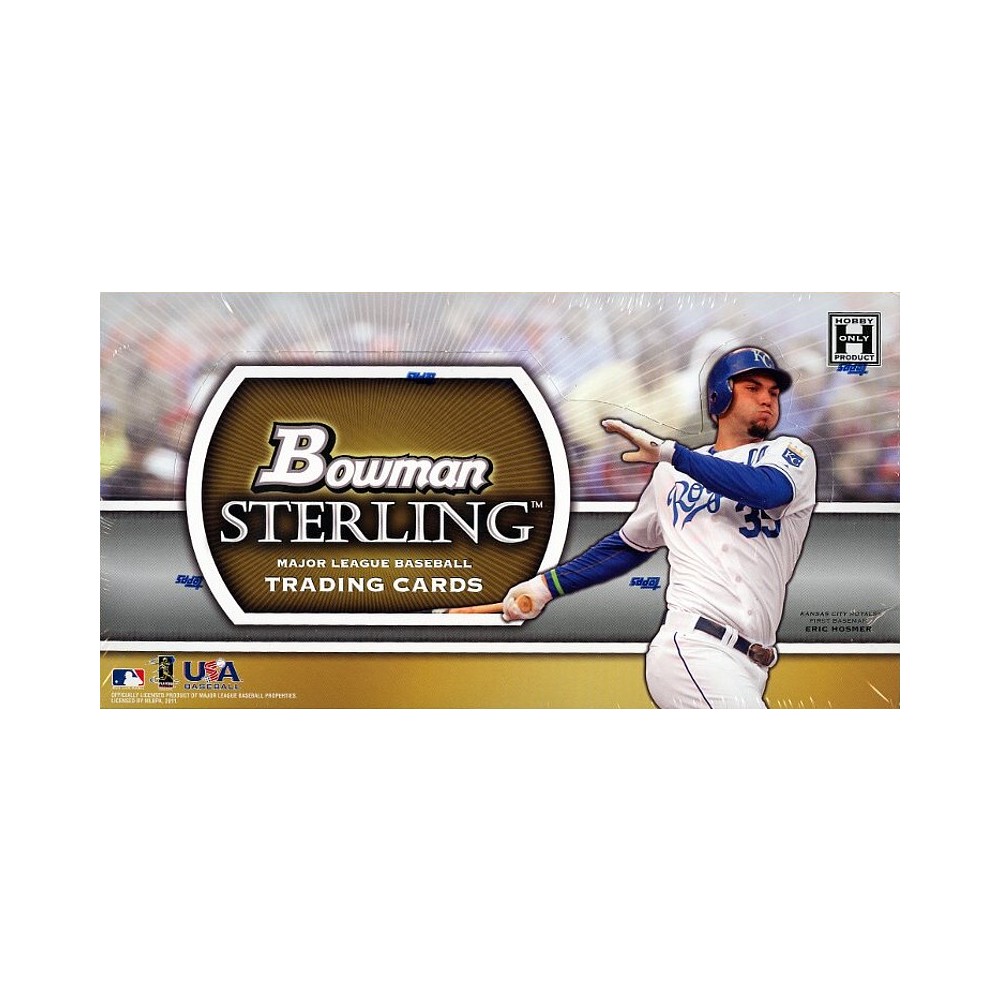 2011 Bowman Sterling Baseball Hobby Box Steel City Collectibles