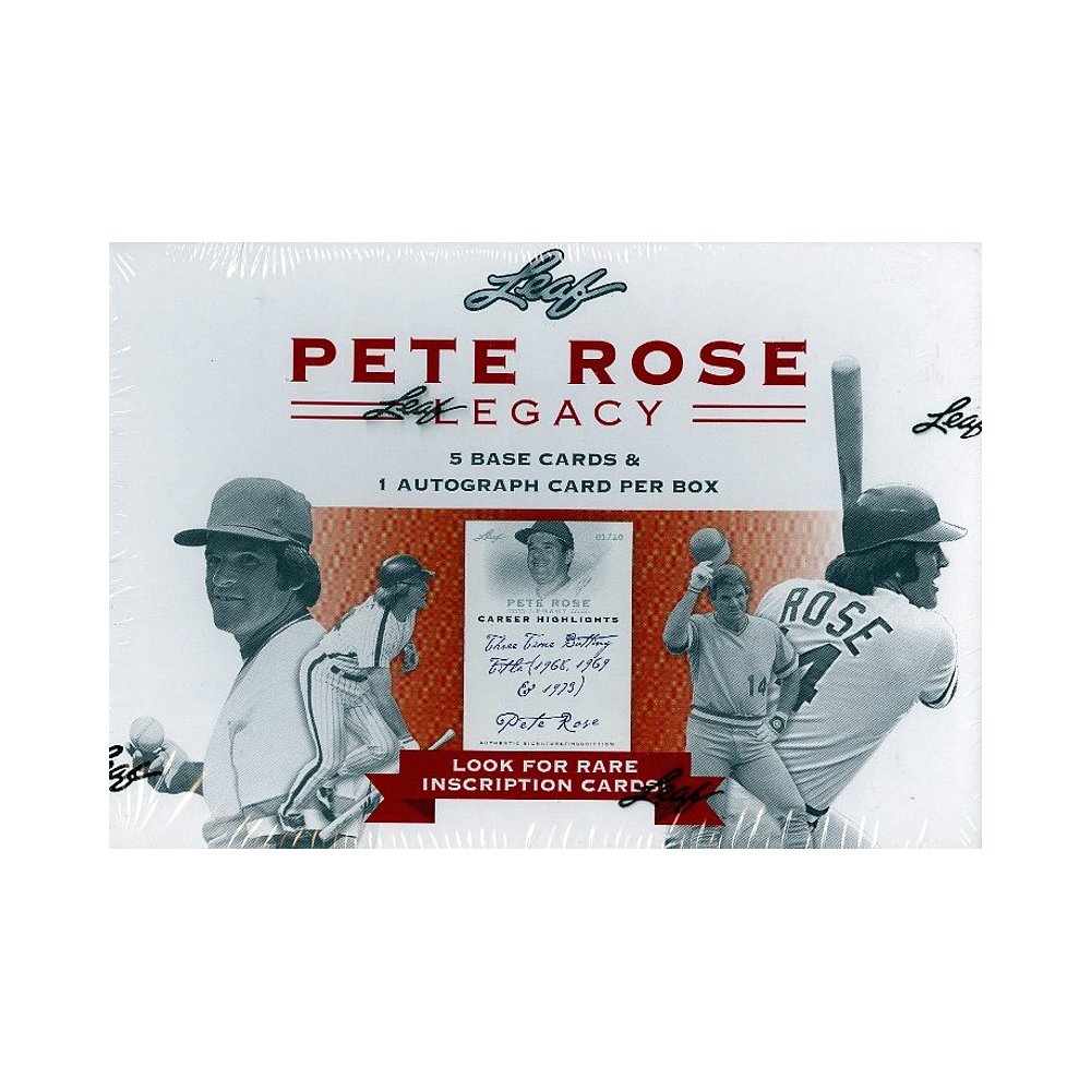 2011 Leaf Pete Rose Legacy Auto Jersey インスク入り ピート・ローズ