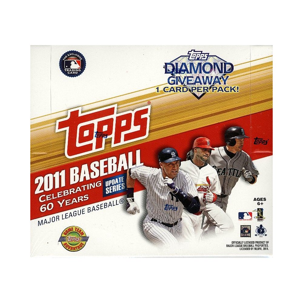 2011 Topps Updates & Highlights Baseball Jumbo Box