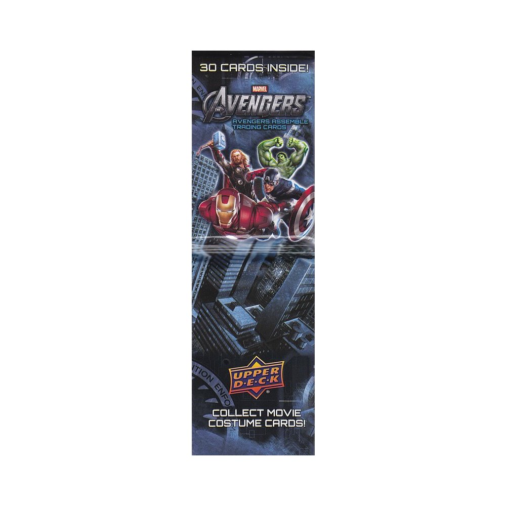 2012 Upper Deck Marvel Avengers Assemble Jumbo Fat Pack 5-Pack Lot