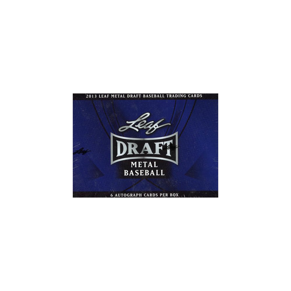 2013 Leaf Metal Draft Baseball Hobby Box Steel City Collectibles