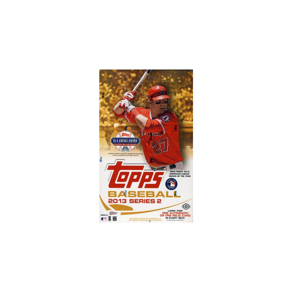 thumbnail image 2 of 2 Packs Of 2013 Topps Series 1 Baseball Hobby Packs – Hunt For Trout, Harper, Auto Relics! 2 of 3