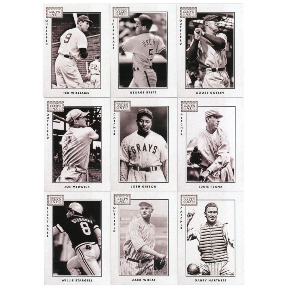 2014 Panini Golden Age 1913 National Game 12-Card Insert Set | Steel ...