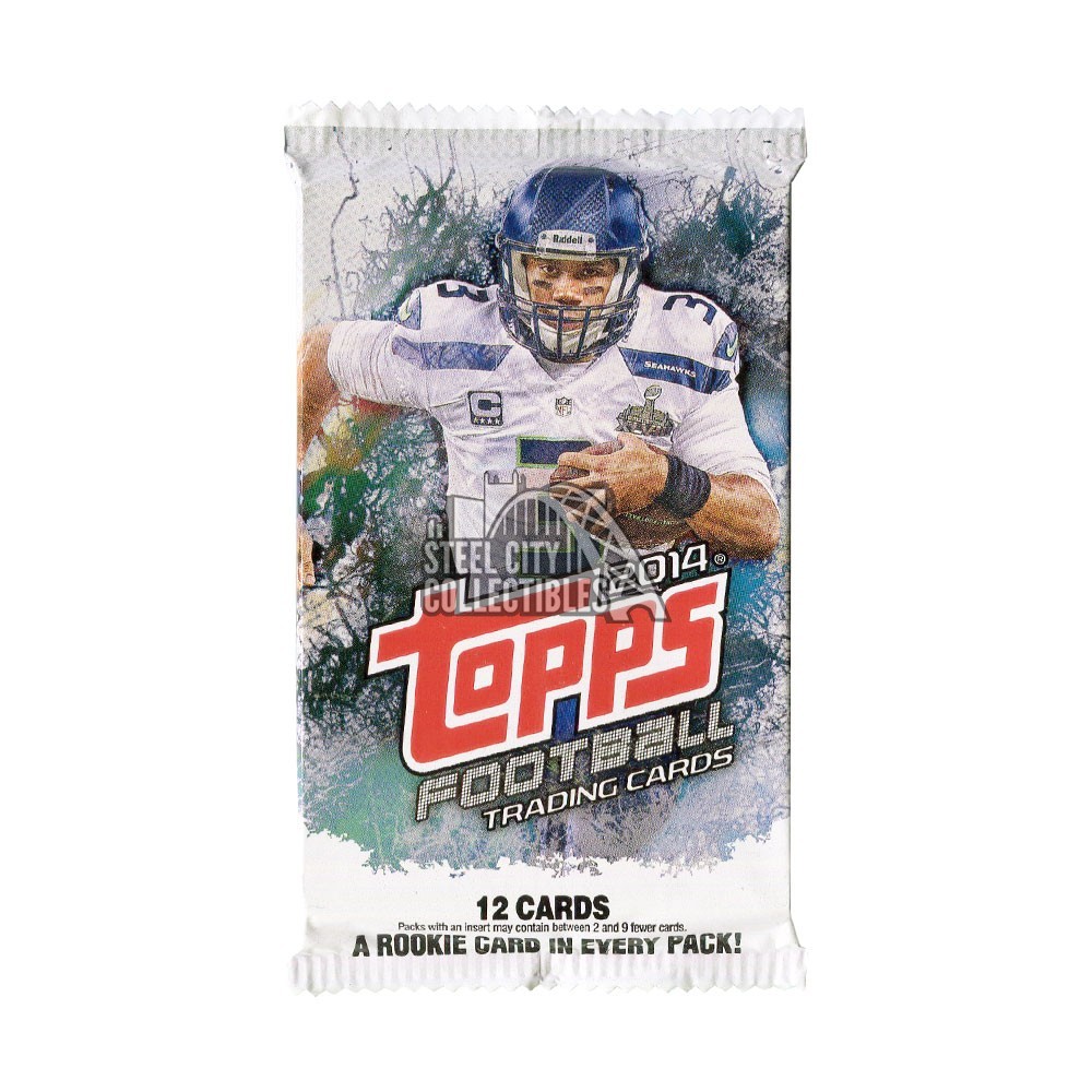 2014 Topps Football Retail Pack | Steel City Collectibles