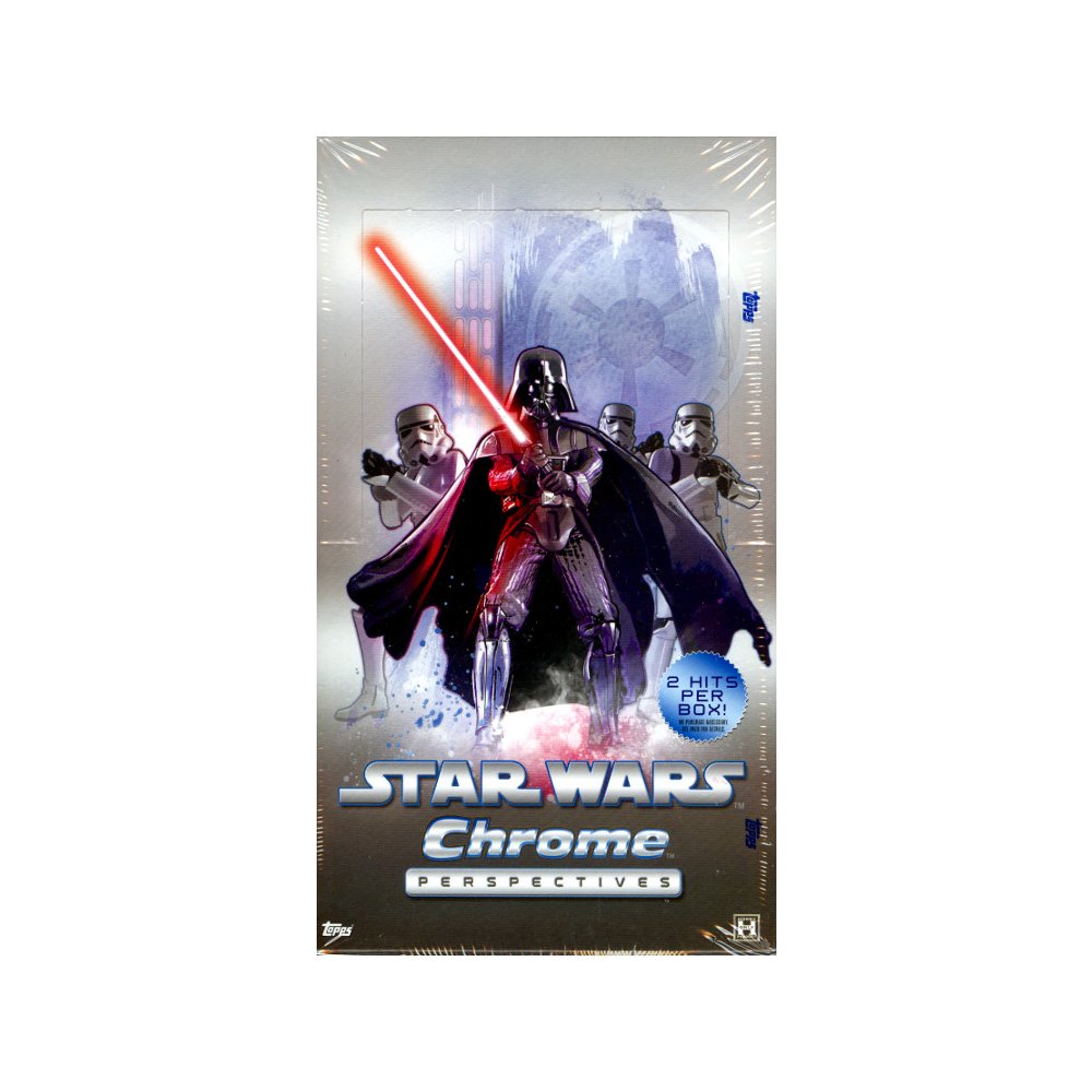 2014 Topps Star Wars Perspectives Chrome Hobby Box Steel City