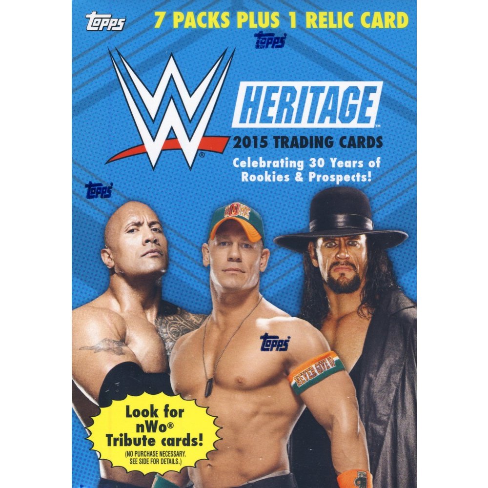 2015 Topps WWE Heritage Blaster Box by Topps