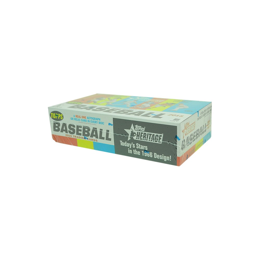 2015 Topps Heritage Baseball Hobby Box