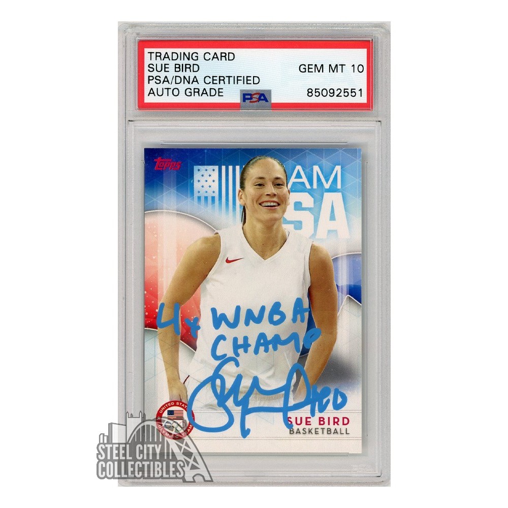 Sue Bird 2016 Topps US Olympic Team Autograph Basketball Card 