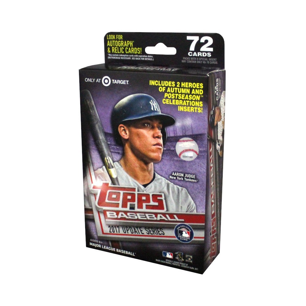 2017 Topps Update Baseball Hanger Box Steel City Collectibles