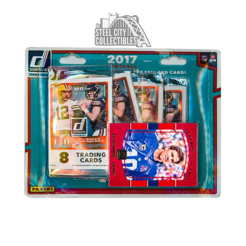2017 Panini Donruss Football Retail 4 Pack Blister Bonus Card