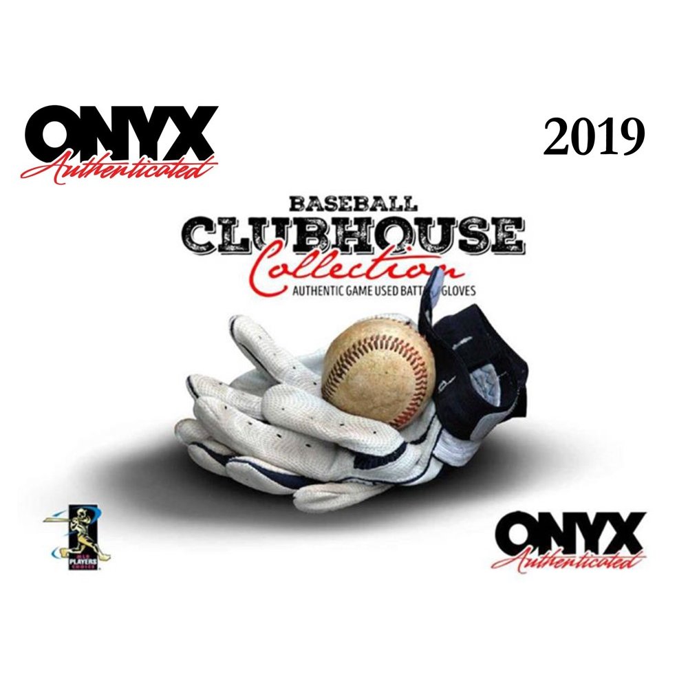 2019 Onyx Clubhouse Game Used Baseball Batting Gloves Hobby Box 