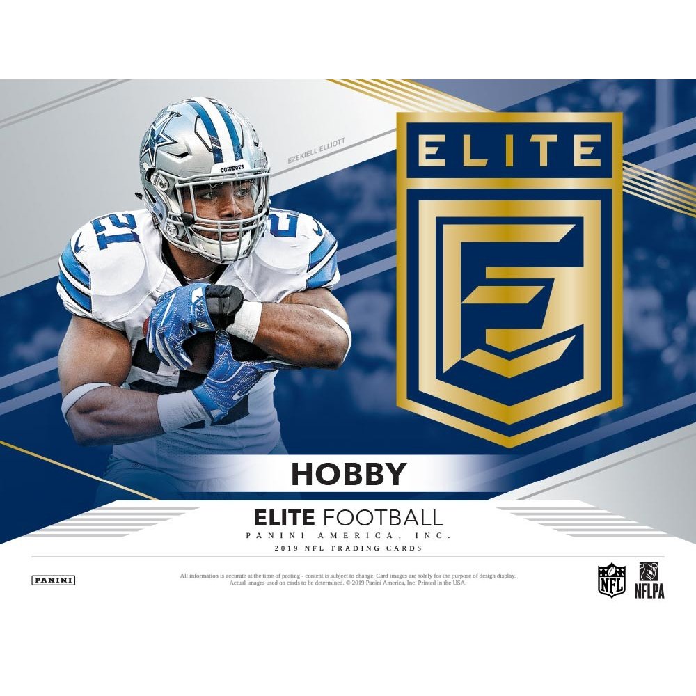 2019 Panini Donruss Elite Football Hobby 12Box Case Steel City
