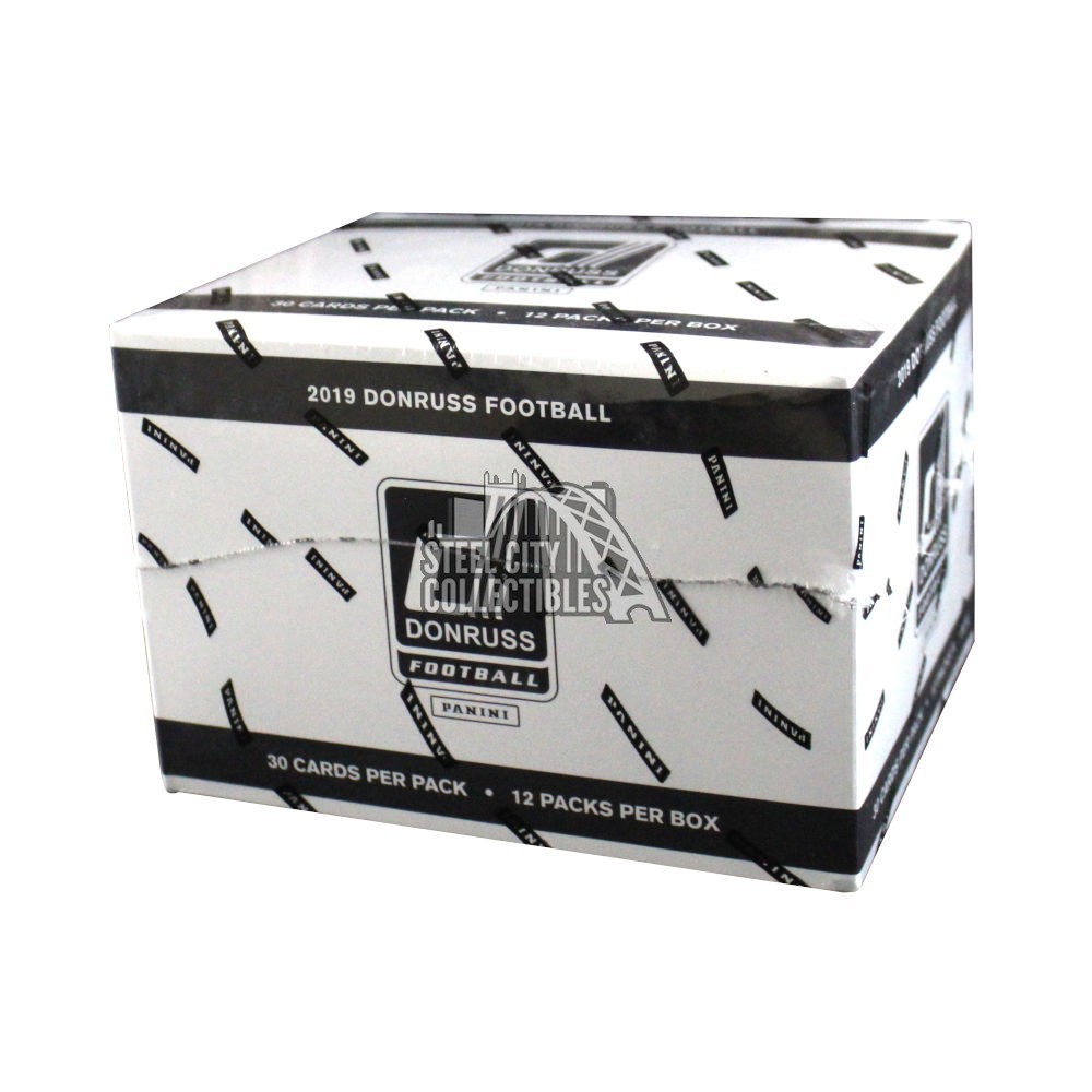 2019 Panini Donruss Football 12 Pack Fat Pack Box Steel City Collectibles