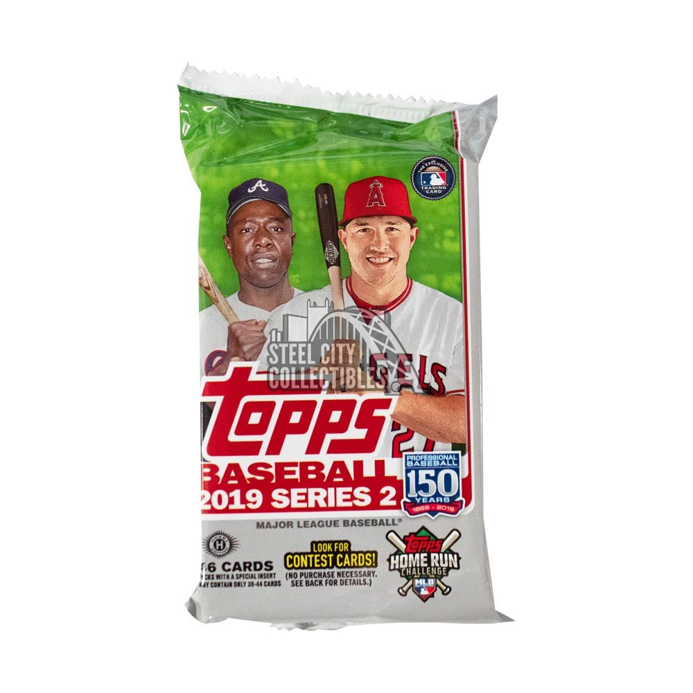 2019 Topps Series 2 Baseball HTA Hobby Jumbo Pack Steel City Collectibles