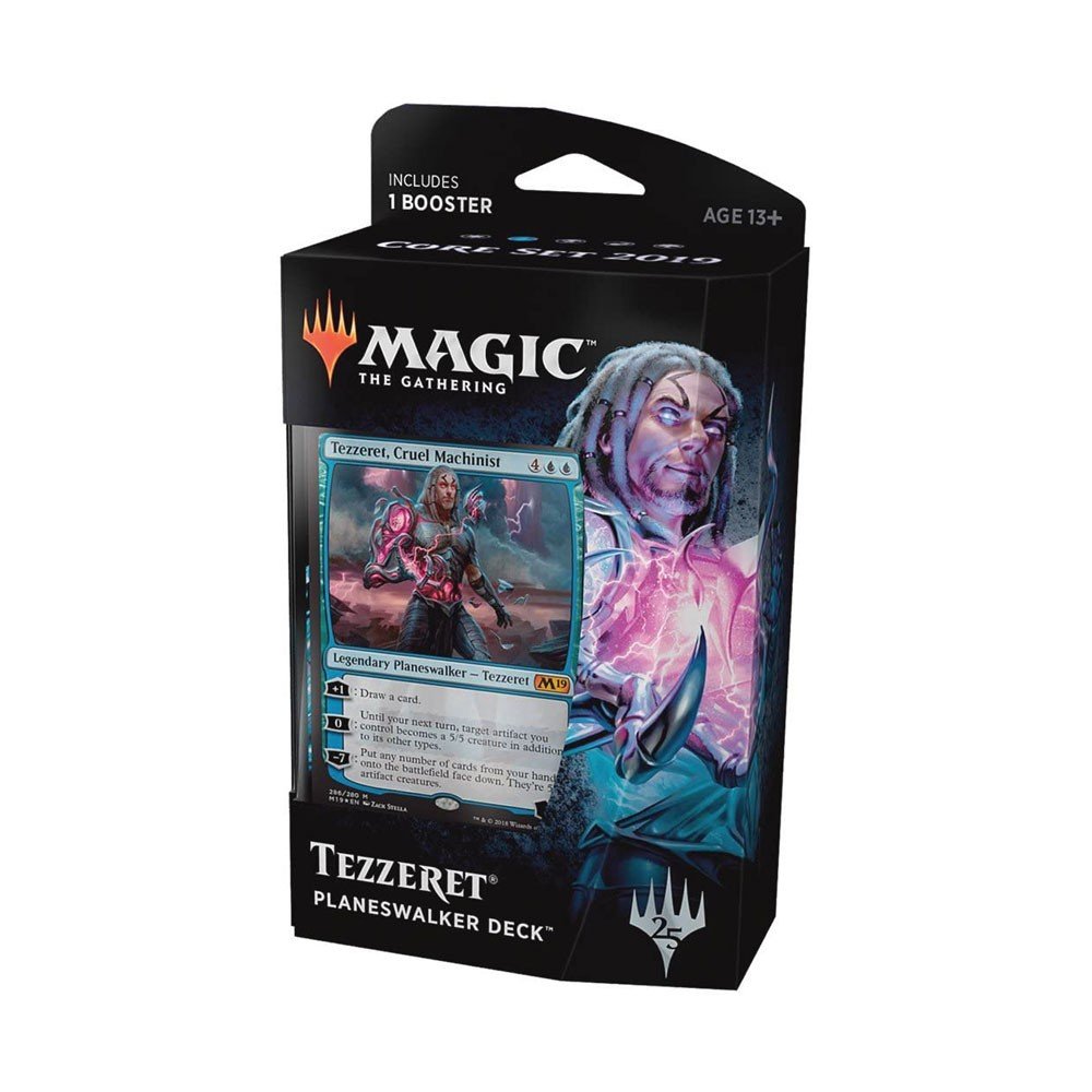 Magic The Gathering Core Set 2019 Planeswalker Deck Tezzeret Steel