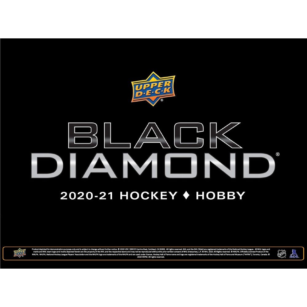 202021 Upper Deck Black Diamond Hockey Hobby Box Steel City Collectibles