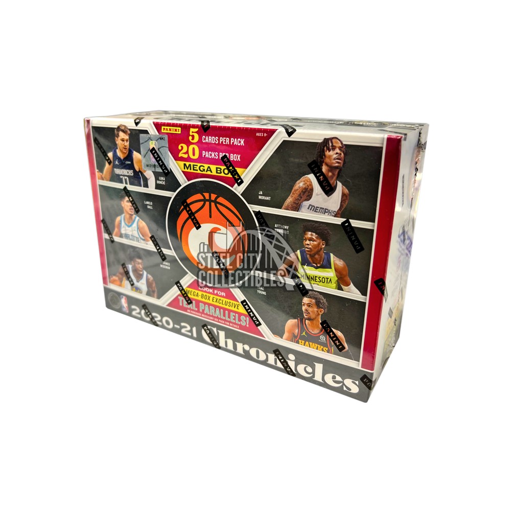 2020-21 Panini Chronicles Basketball 20-Pack Mega Box (Teal