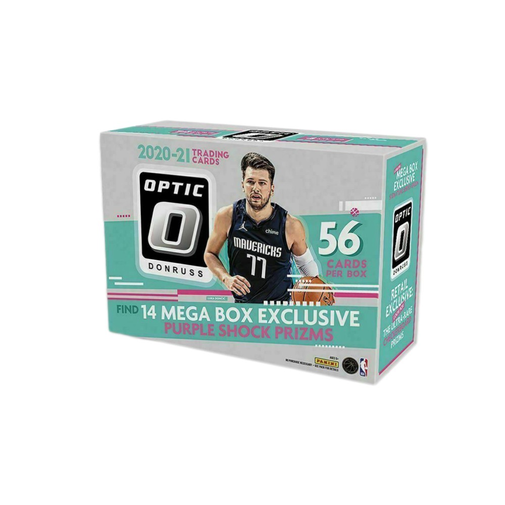 2020-21 Panini Donruss Optic Basketball Mega Box (Purple Shock