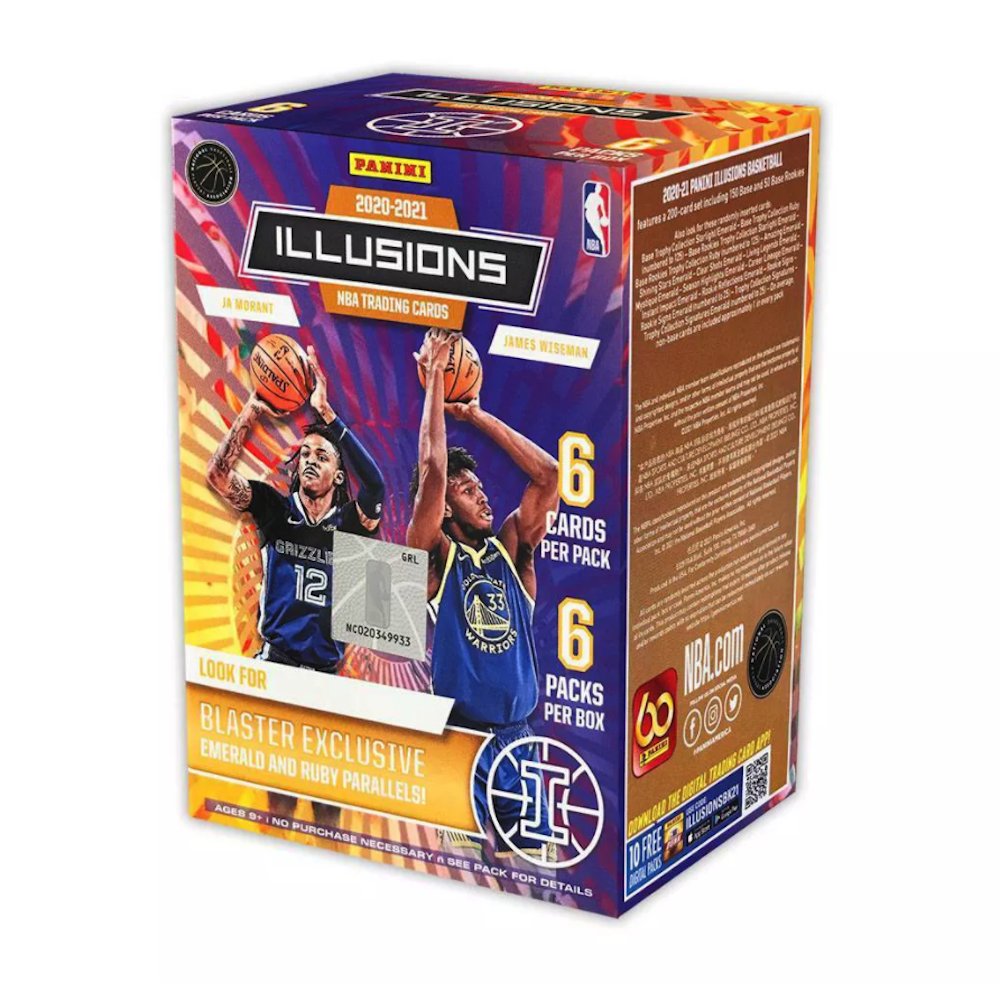 2020 21 Panini Illusions Basketball 6 Pack Blaster Box Steel City 2020-21-panini-illusions-basketball-6-pack-blaster-box-steel-city