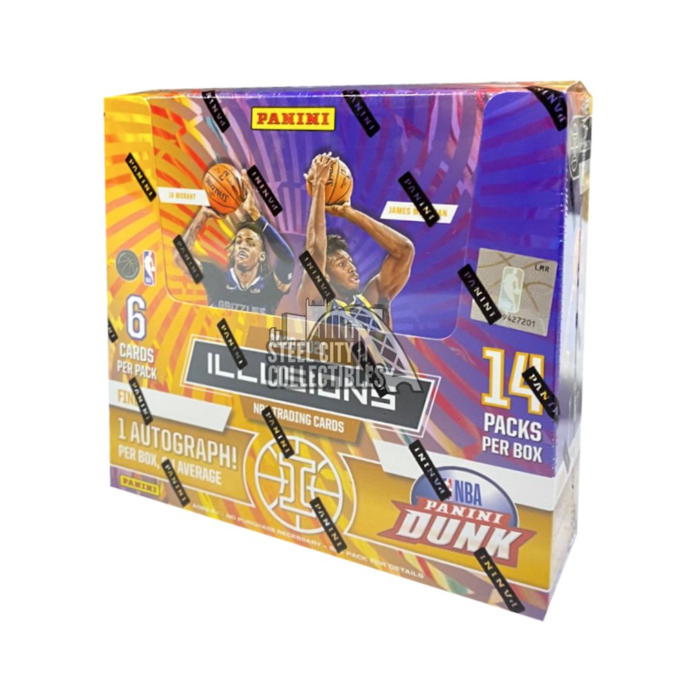 2020 21 Panini Illusions Basketball Hobby Box Steel City Collectibles 2020-21-panini-illusions-basketball-hobby-box-steel-city-collectibles