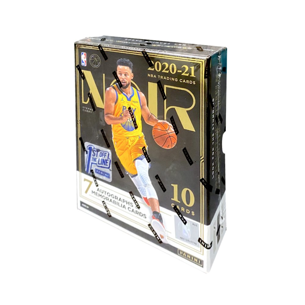 202021 Panini Noir Basketball Hobby Box 1st Off The Line Random