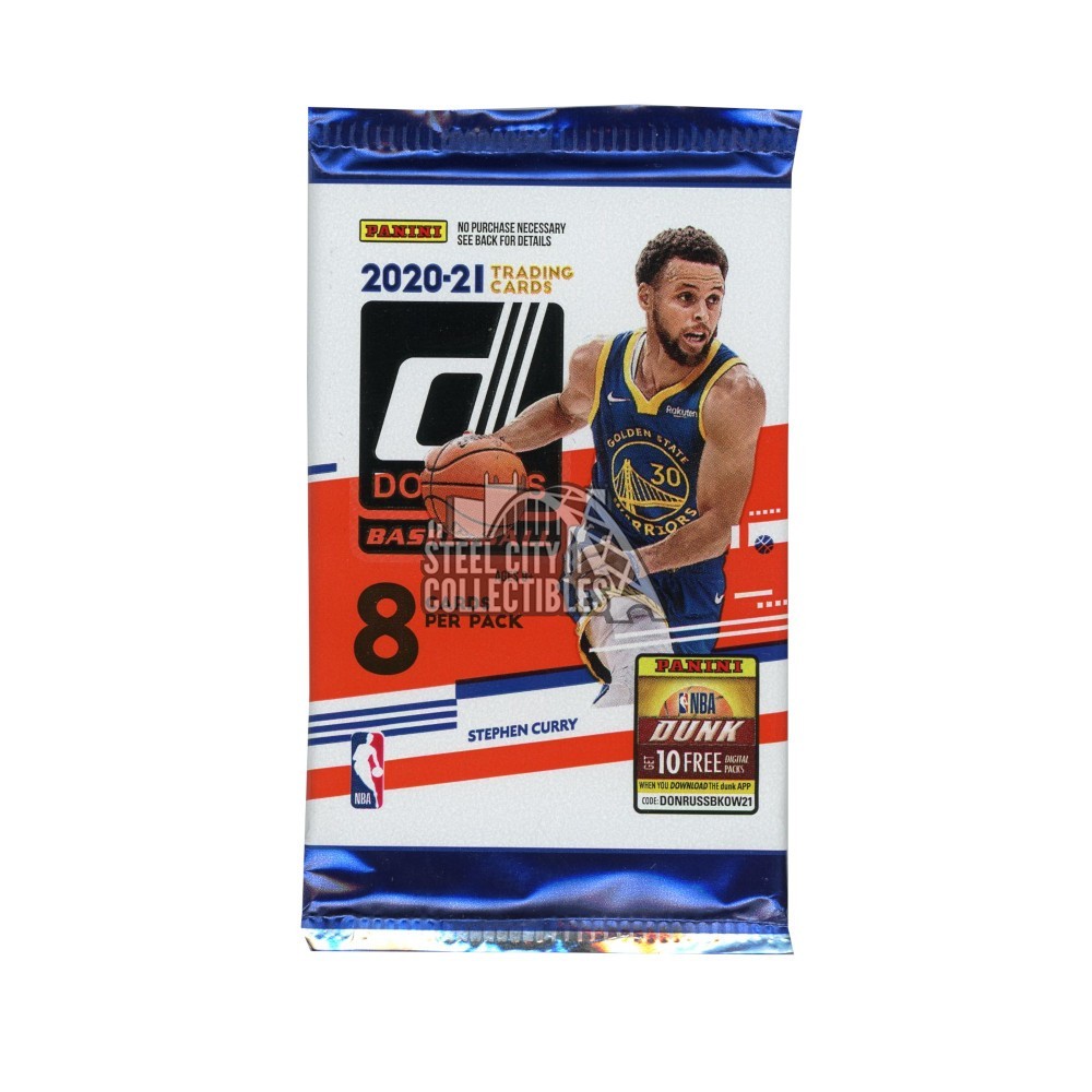 2020-21 Panini Donruss Basketball Retail Pack | Steel City