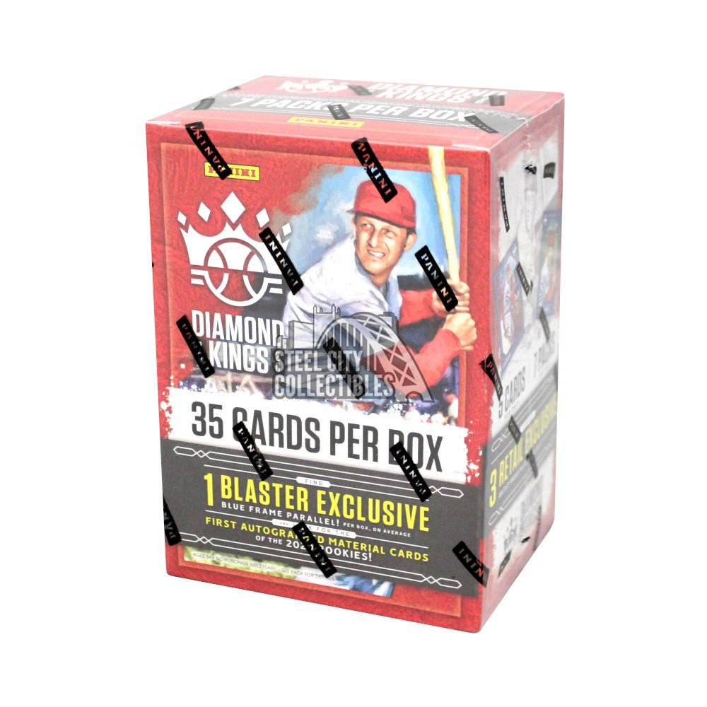 2020 Panini Diamond Kings Baseball 7ct Blaster Box Steel City