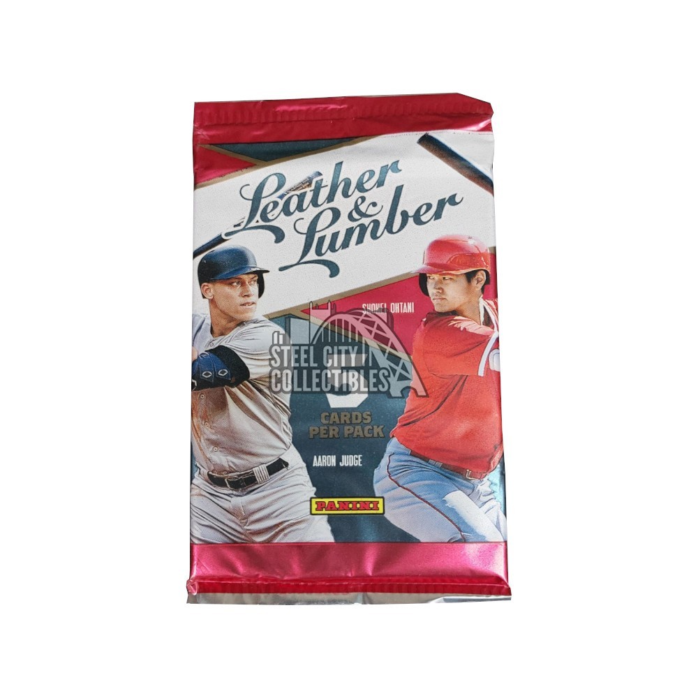 2019 Panini Leather & Lumber Baseball Blaster Pack Steel City