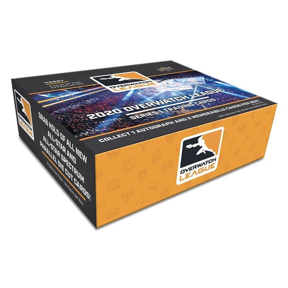 2020 Upper Deck Overwatch League Series Hobby 12-Box Case
